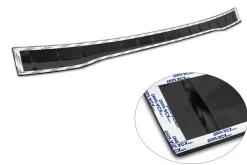 Lastskydd Rostfri Borstad Metall Svart VW Transporter T7 / Caravelle T7 2025->