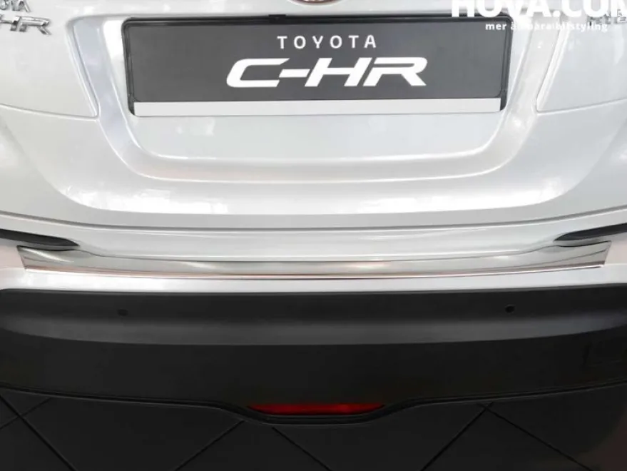 Lastskydd Rostfri Borstad Metall Toyota C-HR 2016-2023