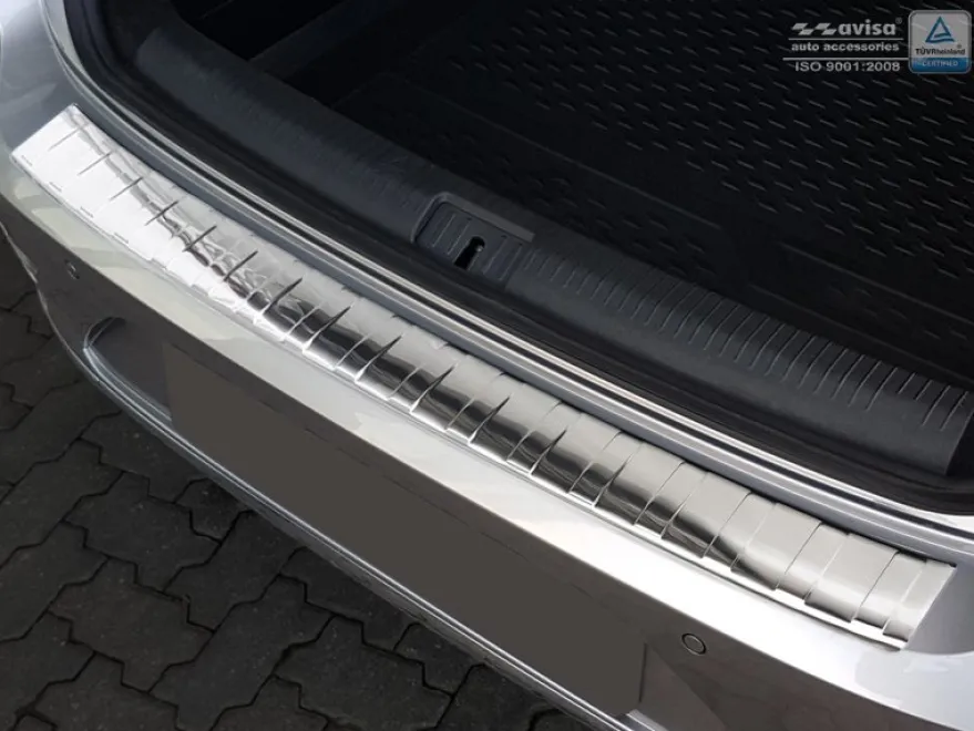 Lastskydd Rostfri Borstad Metall Volkswagen Arteon 2017->