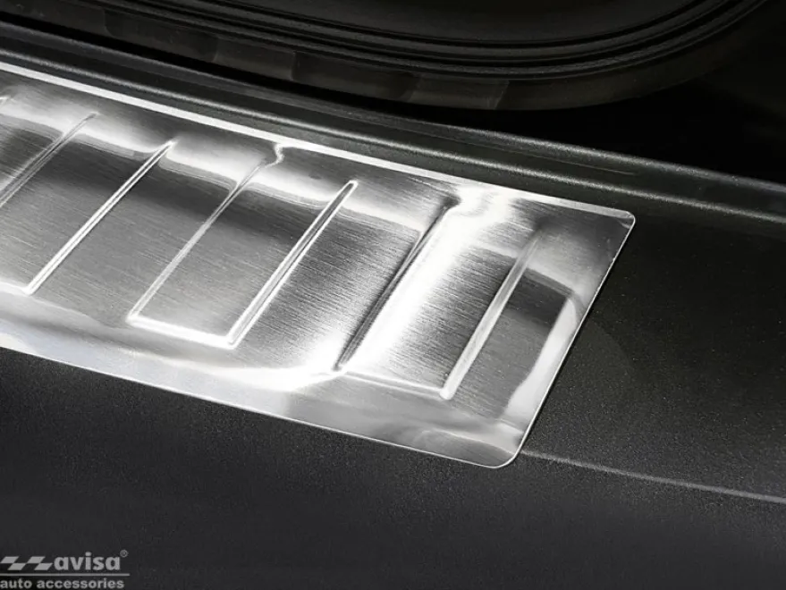 Lastskydd Rostfri Borstad Metall Volkswagen Caddy 2003-2020