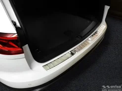 Lastskydd Rostfri Borstad Metall Volkswagen Touareg III 2018-><noscript><img width=