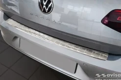 Lastskydd Rostfri Borstad Metall Vw Passat B8 Sedan 2014-2023