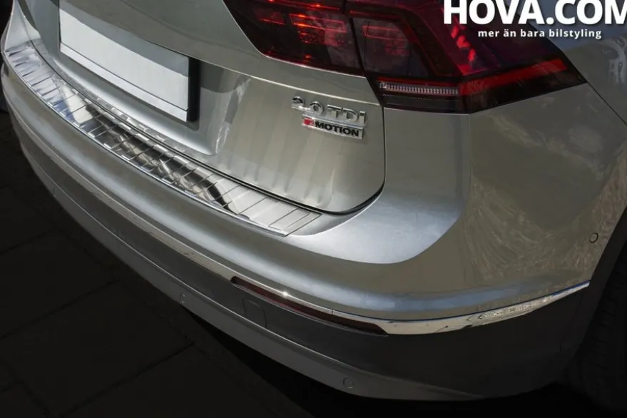 Lastskydd Rostfri Borstad Metall VW Tiguan II 2015-2024