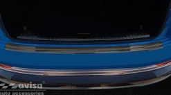 Lastskydd Rostfri Borstad Svart Metall Audi E-Tron 2018->
