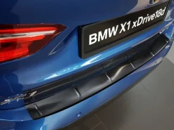 Lastskydd Rostfri Borstad Svart Metall Bmw X1 F48 2015-><noscript><img width=