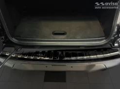 Lastskydd Rostfri Borstad Svart Metall Ford Ecosport II 2017-><noscript><img width=