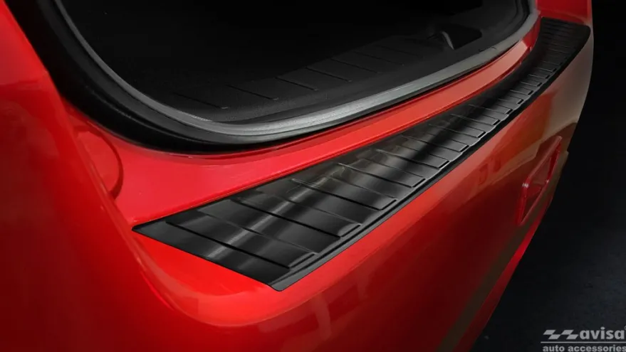 Lastskydd Rostfri Borstad Svart Metall Mitsubishi ASX 2019-2022