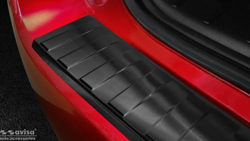 Lastskydd Rostfri Borstad Svart Metall Mitsubishi ASX 2019-2022