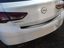 Lastskydd Rostfri Borstad Svart Metall Opel Insignia B Grand Sport Liftback 2017->