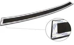 Lastskydd Rostfri Borstad Svart Metall VW Transporter T5/T6 Multivan T5/T6