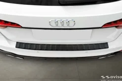 Lastskydd Rostfri Matt Svart Metall Audi A4 B9 Avant / Allroad 2015->