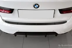 Lastskydd Rostfri Matt Svart Metall Bmw G20 M-paket 2018-2022