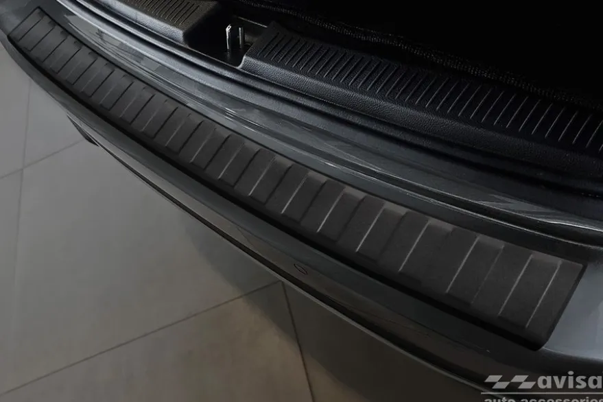 Lastskydd Rostfri Matt Svart Metall Mercedes B-Klass III W247 2018->