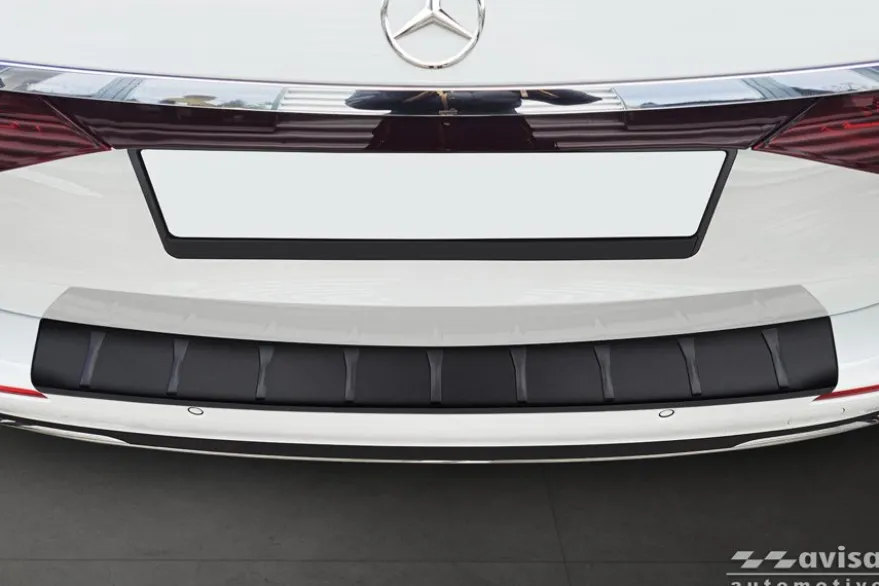 Lastskydd Rostfri Matt Svart Metall Mercedes E-Klass S214 Kombi 2023->
