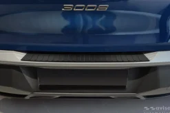 Lastskydd Rostfri Matt Svart Metall Peugeot 3008 III 2024->