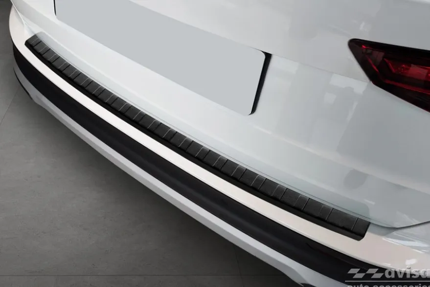 Lastskydd Rostfri Matt Svart Metall Seat Ateca, Cupra Ateca 2016->