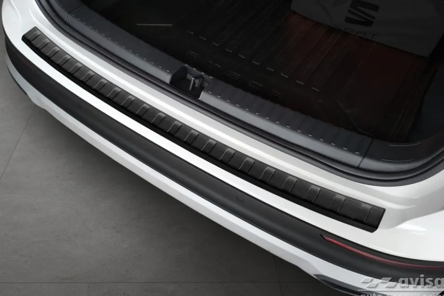 Lastskydd Rostfri Matt Svart Metall Seat Ateca, Cupra Ateca 2016->