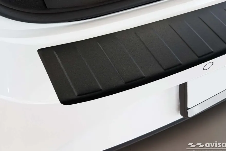 Lastskydd Rostfri Matt Svart Metall Seat Leon ST KL / Cupra Leon ST KL 2021->