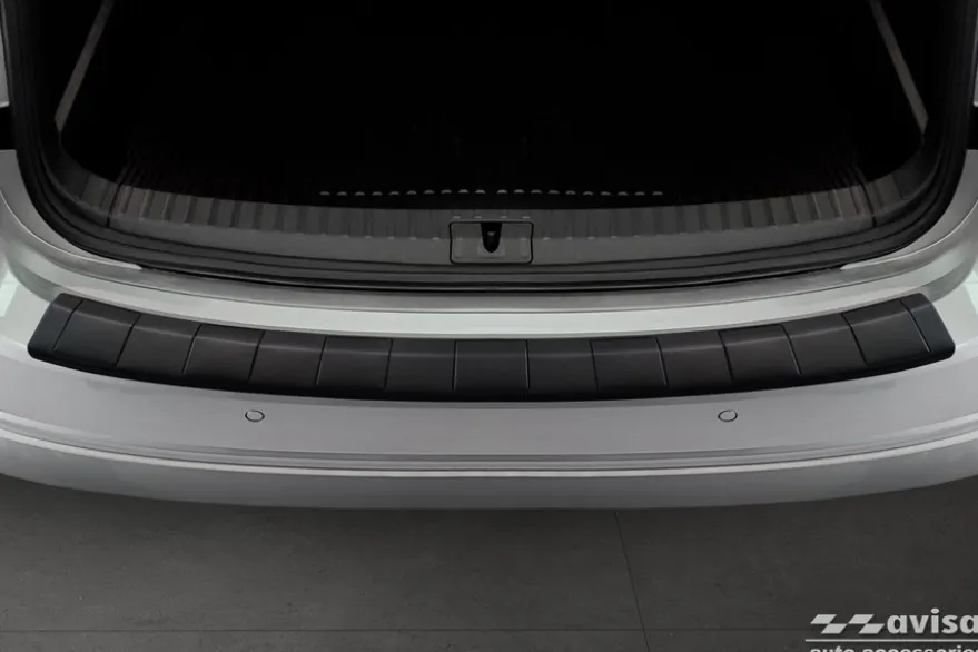 Lastskydd Rostfri Matt Svart Metall Skoda Octavia IV Kombi 2019->