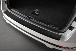 Lastskydd Rostfri Matt Svart Metall Skoda Superb III Kombi / Scout 2015-2024