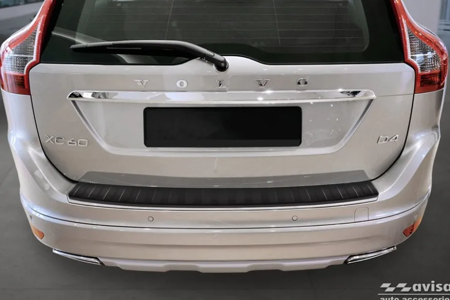 Lastskydd Rostfri Matt Svart Metall Volvo XC60 2013-2017