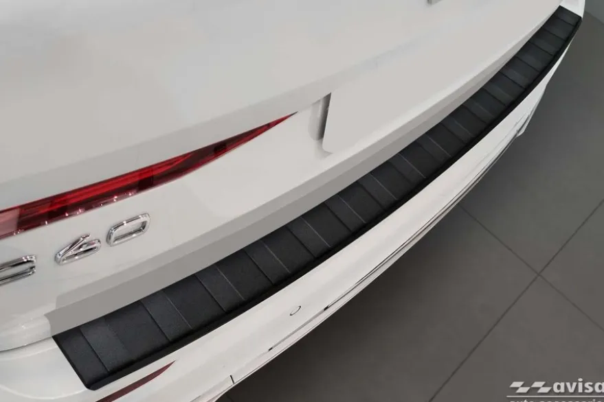 Lastskydd Rostfri Matt Svart Metall Volvo XC60 II 2017->