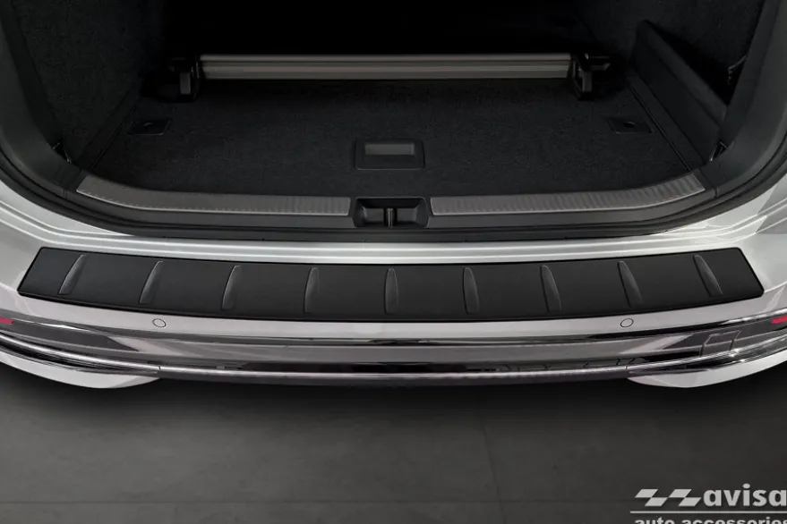 Lastskydd Rostfri Matt Svart Metall VW Passat B9 Variant 2024->