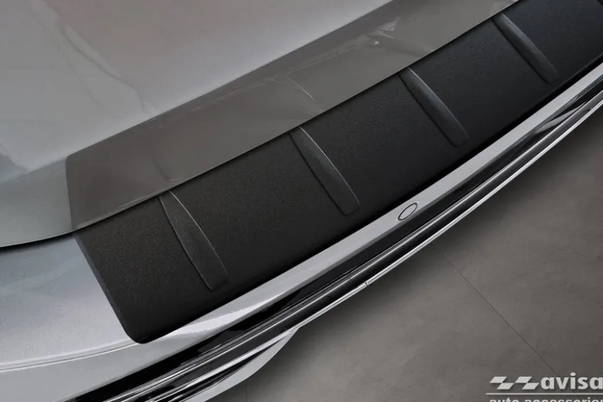 Lastskydd Rostfri Matt Svart Metall VW Passat B9 Variant 2024->