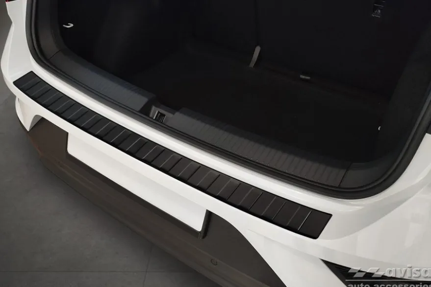 Lastskydd Rostfri Matt Svart Metall VW T-ROC 2017->