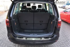 Lastskydd Rostfri Metall Krom-Look VW Sharan II 9.2010->