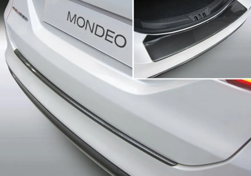 Lastskydd Svart Ford Mondeo 5-Dörrars Hatchback 2.2015-