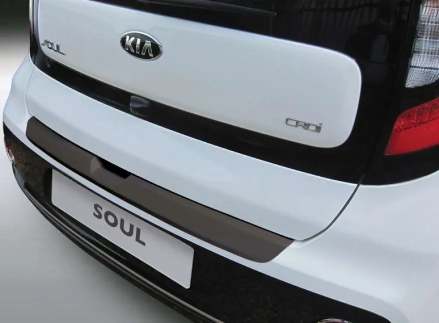 Lastskydd Svart Kia Soul 10.2016-4.2019