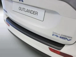Lastskydd Svart Mitsubishi Outlander III 9.2012-9.2015
