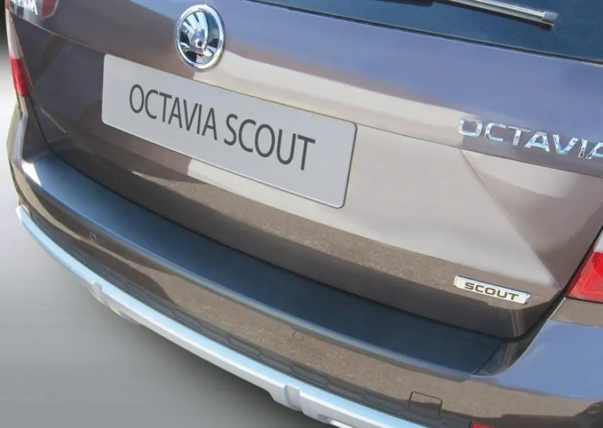 Lastskydd Svart Skoda Octavia III Kombi Scout 6.2013-2017