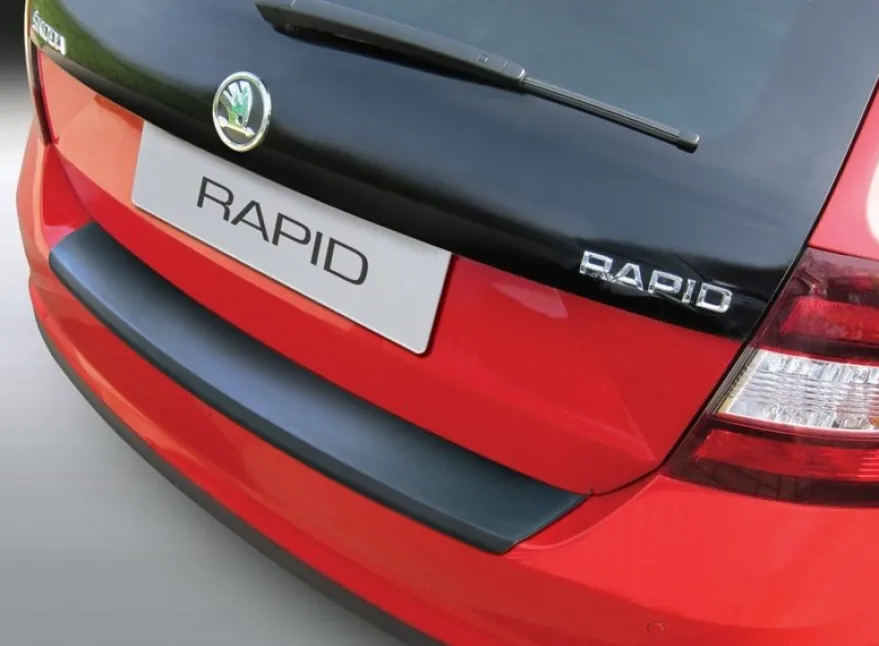 Lastskydd Svart Skoda Rapid Spaceback 10.2013-09.2019