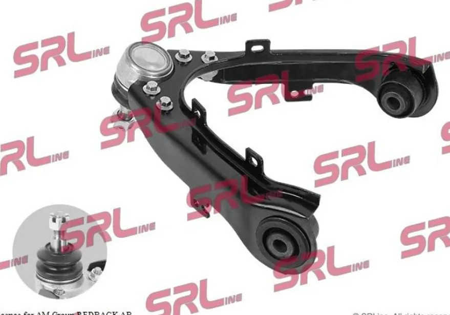 Länkarm Framaxel Övre Vänster Sida till ISUZU D-MAX I (TFR, TFS)