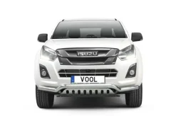 Lowbar EU frontbåge med hasplåt - Isuzu D-MAX II 2012-2017