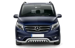 Lowbar EU frontbåge med hasplåt - Mercedes Vito W447 Facelift 2021->