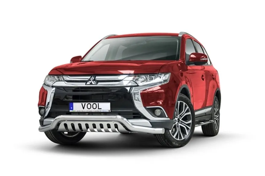 Lowbar EU frontbåge med hasplåt - Mitsubishi Outlander III 2015-2019