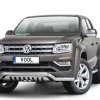 Lowbar EU frontbåge med hasplåt - VW Amarok Facelift 2017->
