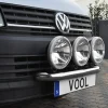 Modellanpassad Voolbar Ljusbåge till VW Transporter (T6) 2016- Fästen för 2 extraljus