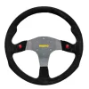 Momo Ratt Racing Modell 80 Svart 350mm Mocka