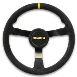 Momo Ratt Racing Nascar N35 Svart 350mm Mocka
