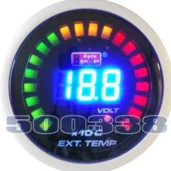 Mätare 52mm H-Line LCD Smoke 52mm Avgastemp