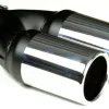 Ändrör Dubbel Rak 75mm x2 Universal