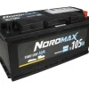 NordMax AGM Start/Stoppbatteri 12V 105Ah 950A