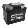 NordMax AGM Start/Stoppbatteri 12V 60Ah 680A