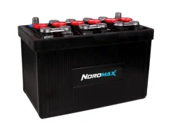 Nordmax Bilbatteri Bakelit Klassiska Fordon 12V 70Ah 400A