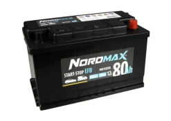 Nordmax EFB Start/Stoppbatteri 12V 80Ah 740A