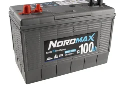 Nordmax Marin Start/Förbrukningsbatteri EFB 12V 100Ah 800A